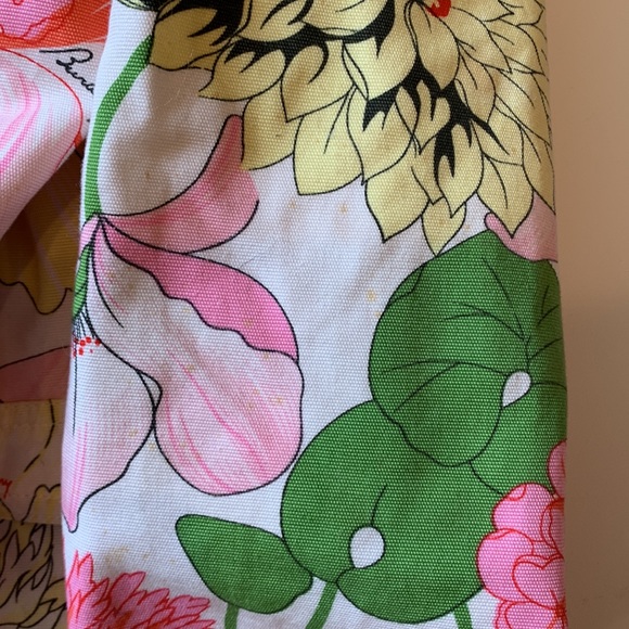 Burberry Flower 🌸 Blazer Jean Jacket Blazer Women Girl Pink Yellow Green White - Picture 10 of 17